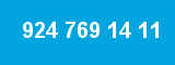 924 769 14 11